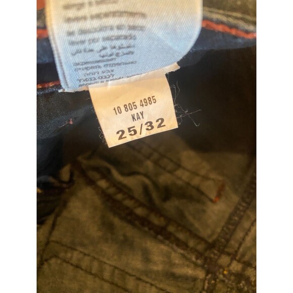 Mavi Jeans Kay Super Low-Rise Flare Womens Denim Jeans Size 25/32 NWT - Picture 10 of 10